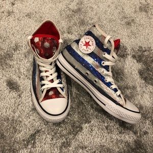 Limited Edition American Flag Converse